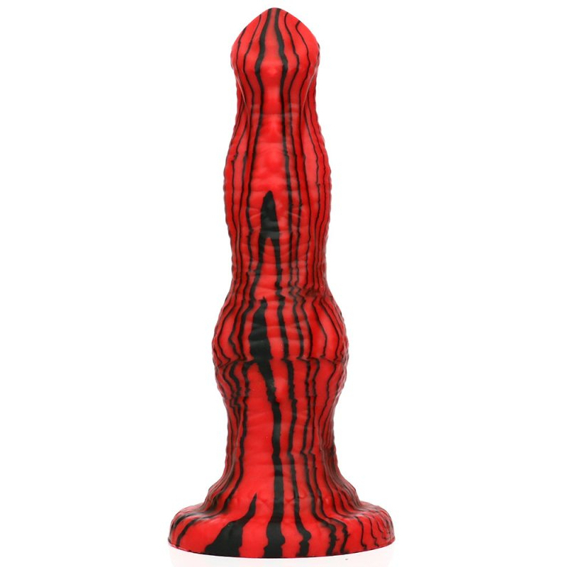 gode fantasy pytkor 20 x 57cm rouge et noir