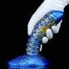 gode fantasy saperli 16 x 45cm bleu dore 1