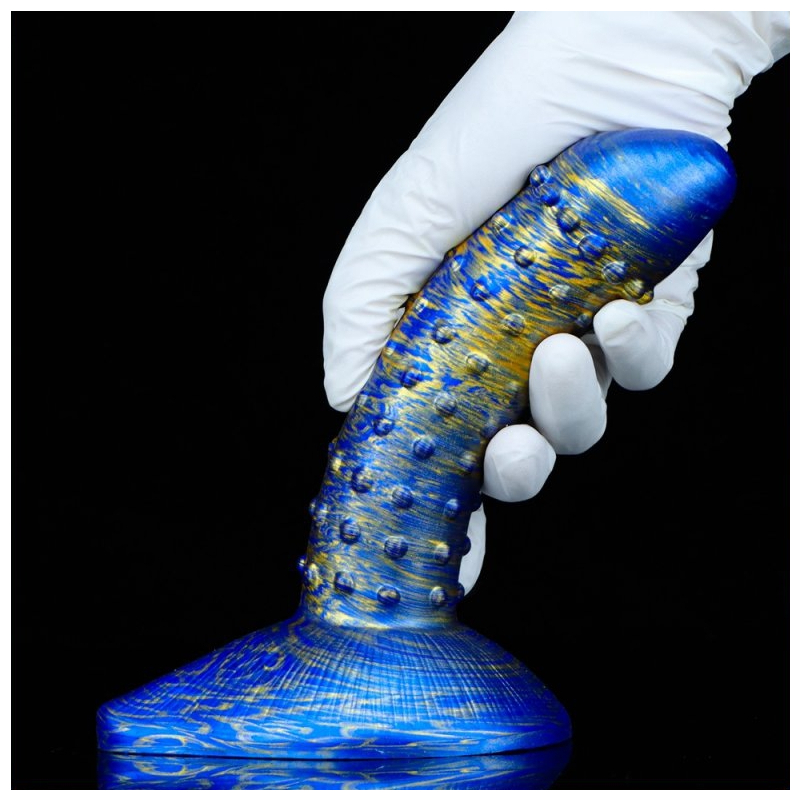 gode fantasy saperli 16 x 45cm bleu dore 1