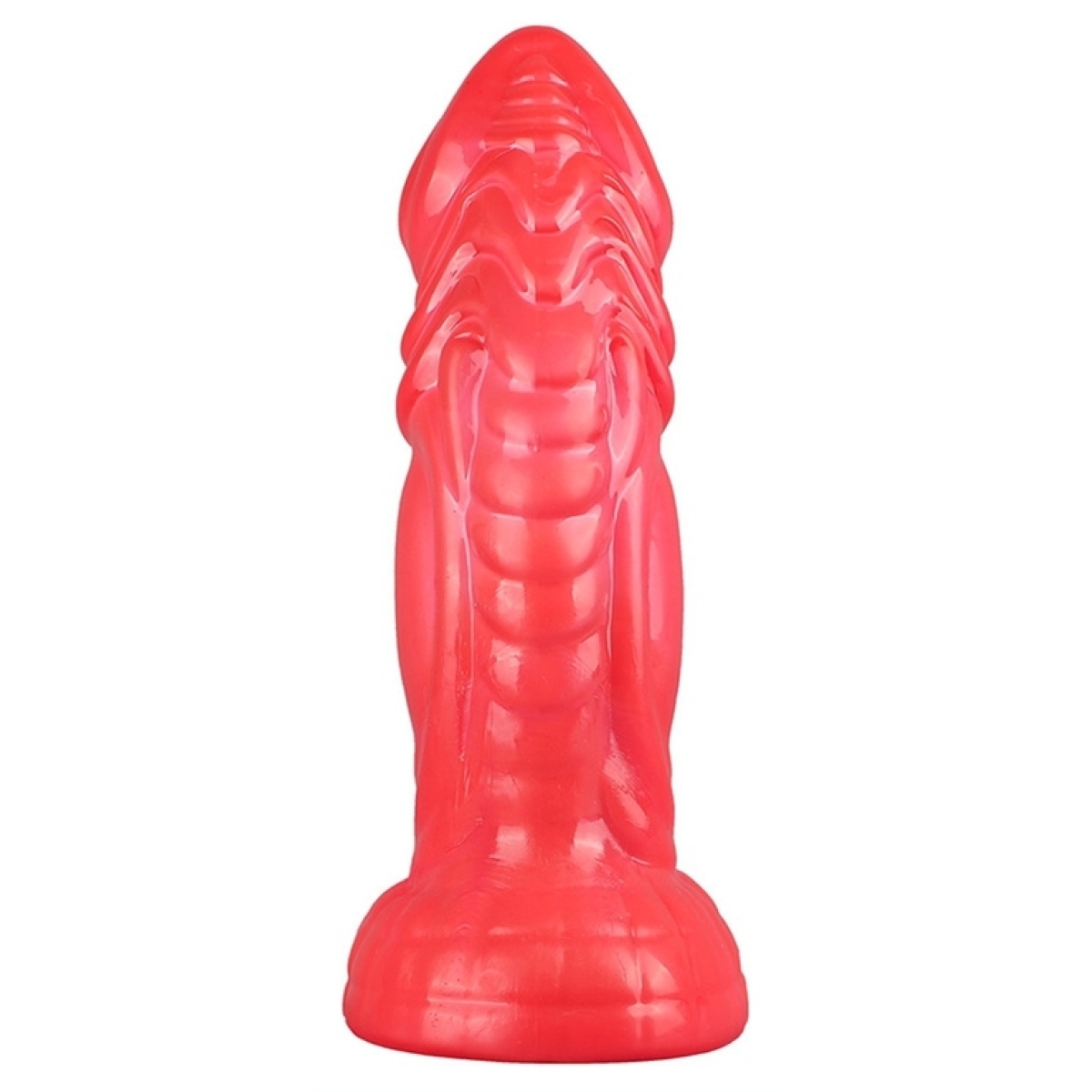 gode fantasy snaky 17 x 55cm rouge 1