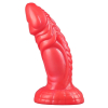 gode fantasy snaky 17 x 55cm rouge
