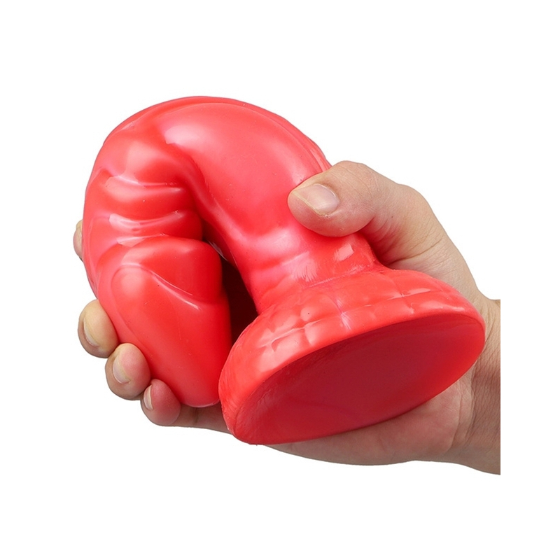 gode fantasy snaky 17 x 55cm rouge 2