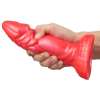 gode fantasy snaky 17 x 55cm rouge 3
