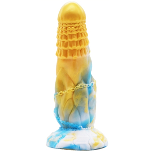 gode fheniks 18 x 6cm dore bleu