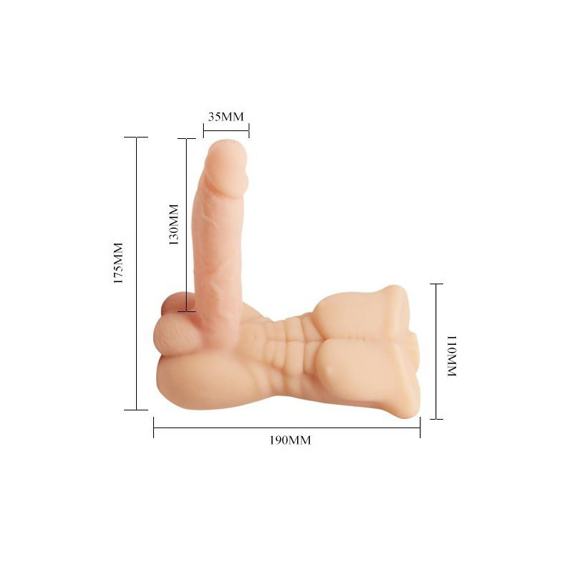 gode flexible et vibrant bigger man 13 x 35 cm 4