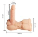 gode flexible et vibrant bigger man 13 x 35 cm 9