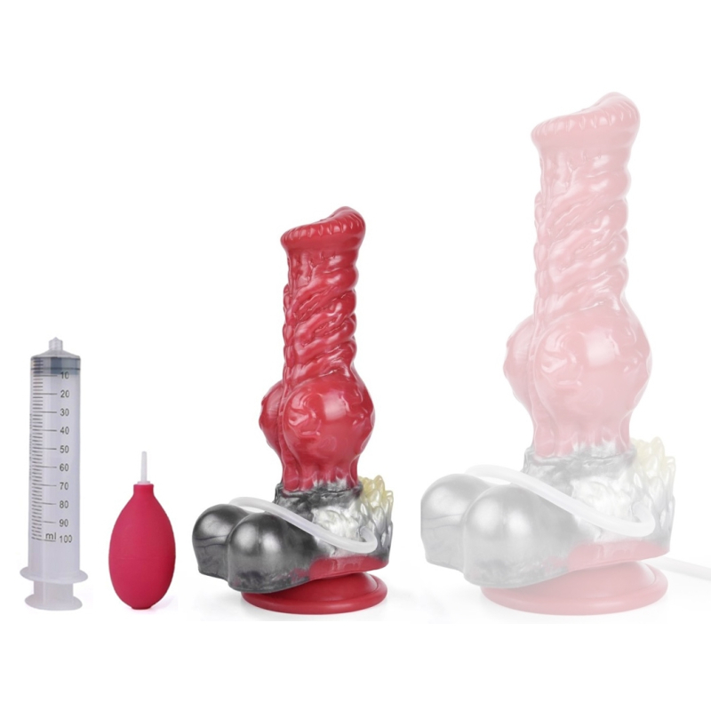 gode furry ejaculateur wolf squirt s 16 x 6cm