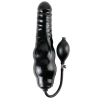 gode gonflable 20 x 65 cm noir