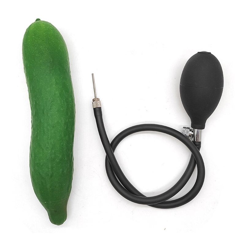 gode gonflable concombre 18 x 35cm 1