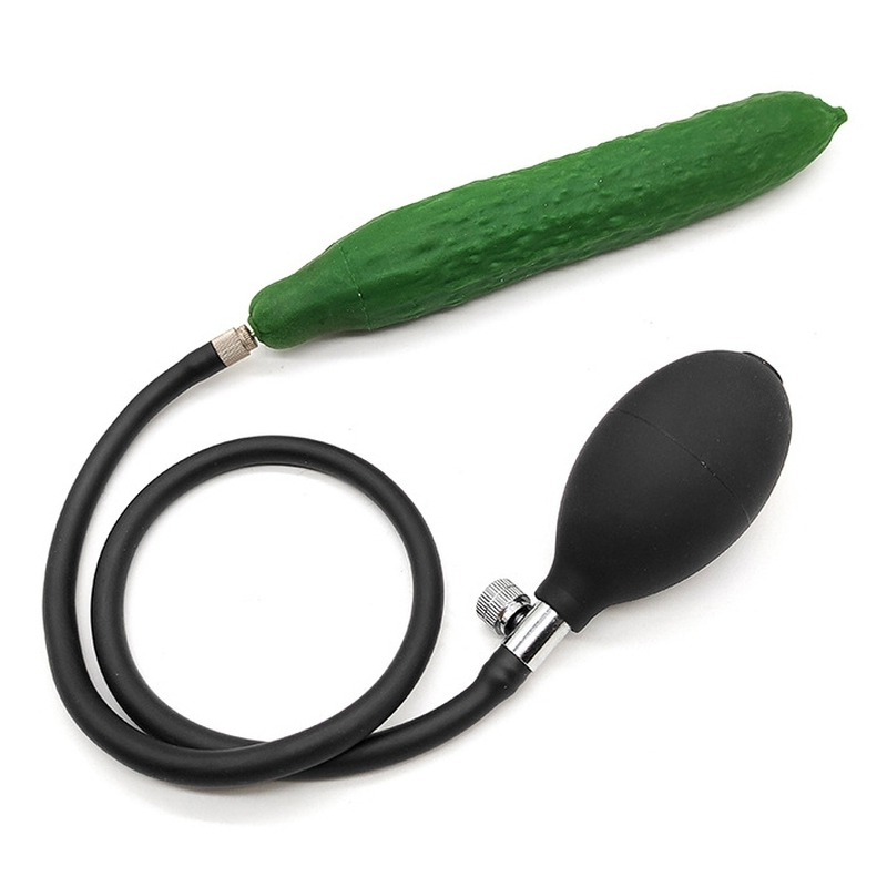 gode gonflable concombre 18 x 35cm 2
