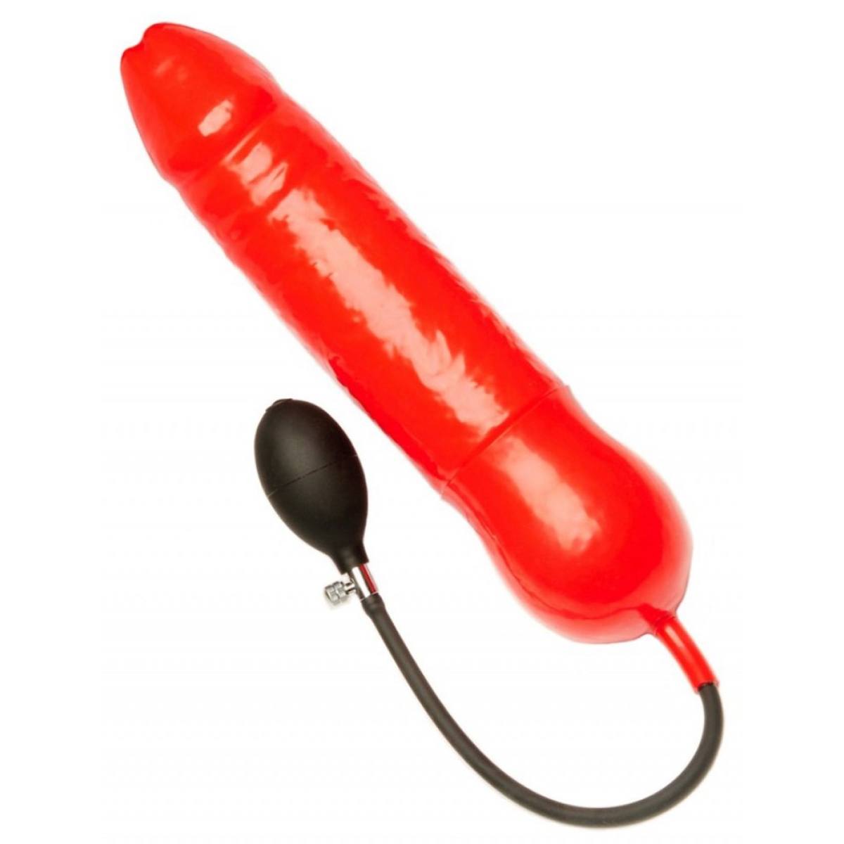 gode gonflable couleur rouge 30 x 7cm