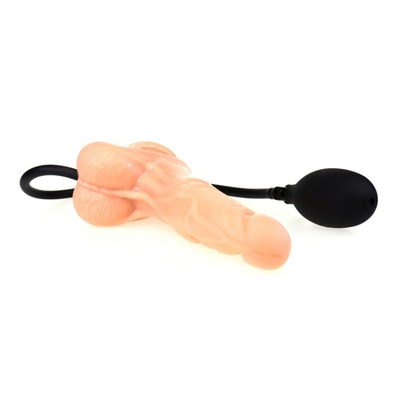 gode gonflable inflat 14 x 45cm flesh 2