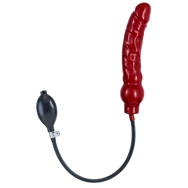 gode gonflable inflatable xl latex rouge 20 x 45cm