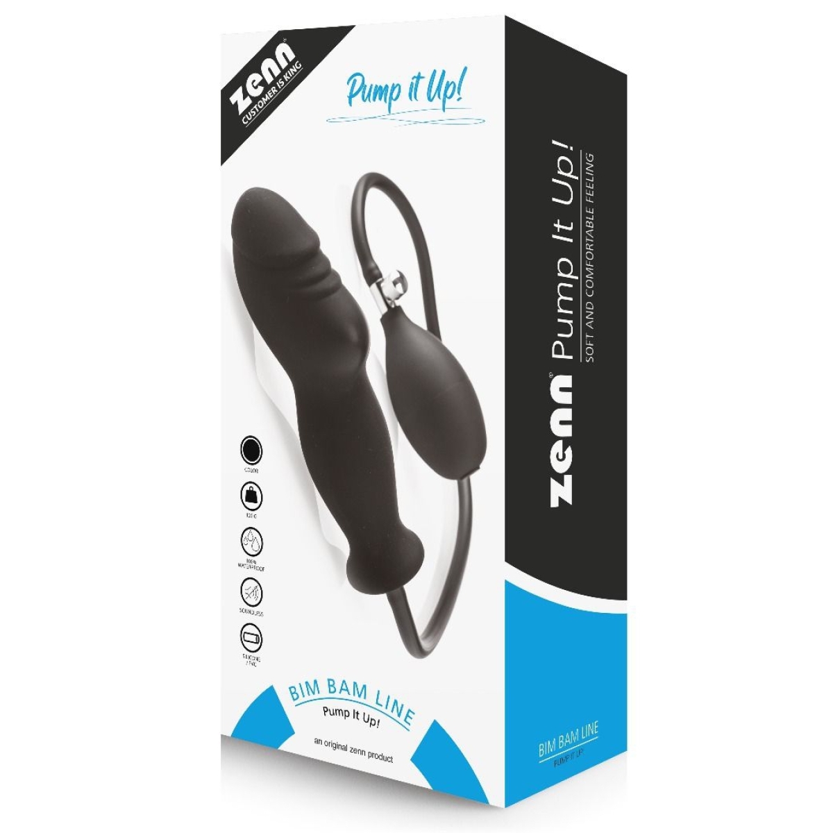 gode gonflable pump it real 14 x 37cm 1