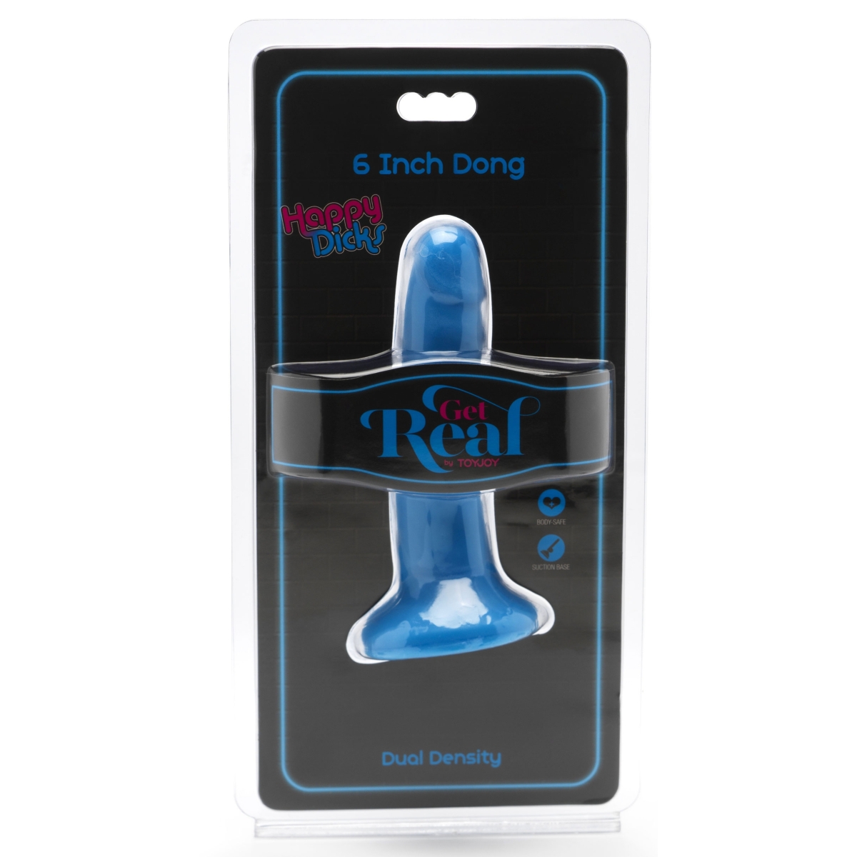gode happy dick 13 x 3 cm bleu 1