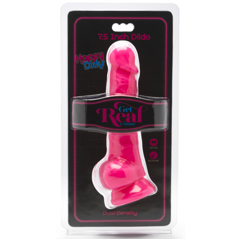 gode happy dick 14 x 38 cm rose 1