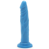 gode happy dick 18 x 35 cm bleu