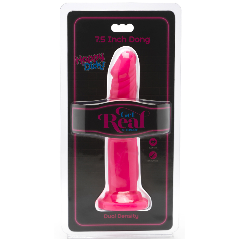 gode happy dick 18 x 35 cm rose 1