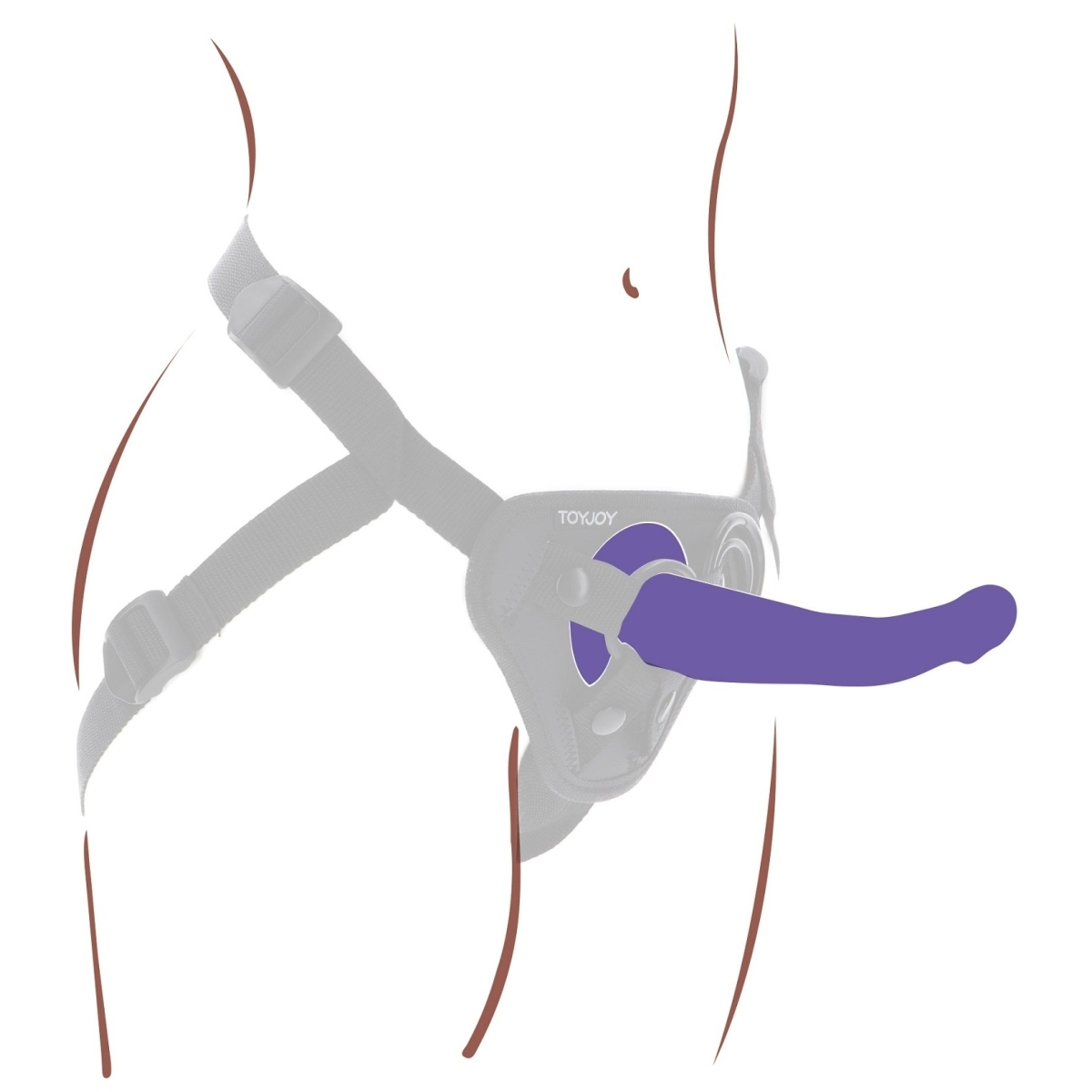 gode harness dong l 16 x 36cm 3