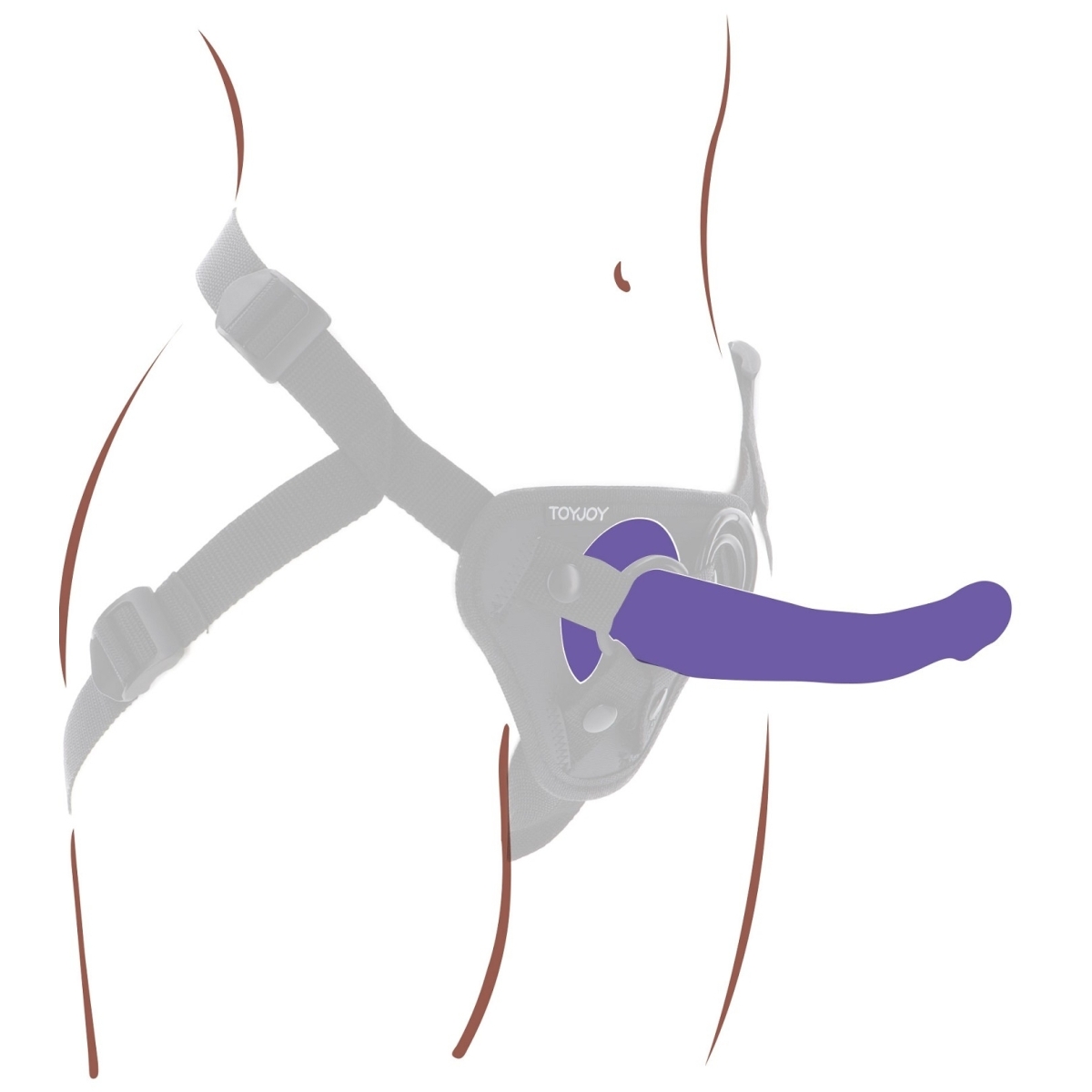 gode harness dong s 12 x 27cm 3