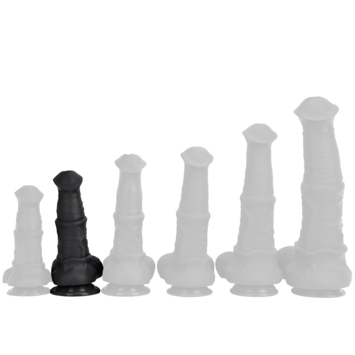 gode horse centaura m 16 x 55cm noir