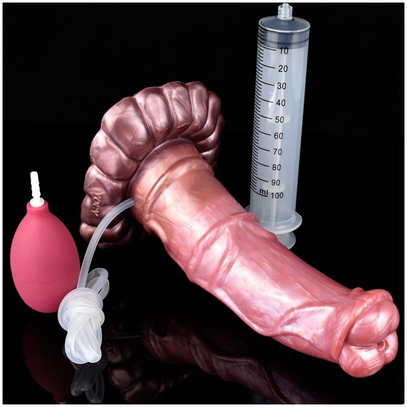 gode horse ejaculateur squirt cherry 20 x 57cm 6
