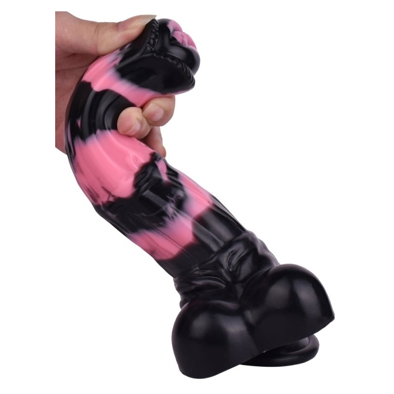gode horse hurulf m 245 x 65cm noir rose 1