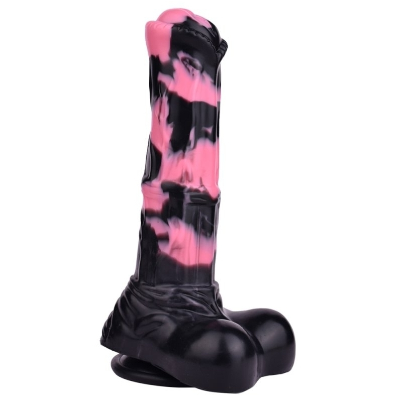 gode horse hurulf m 245 x 65cm noir rose 2