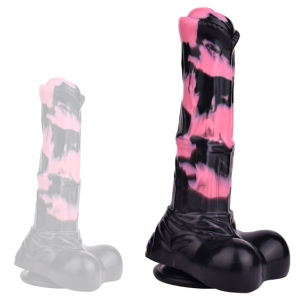 gode horse hurulf m 245 x 65cm noir rose