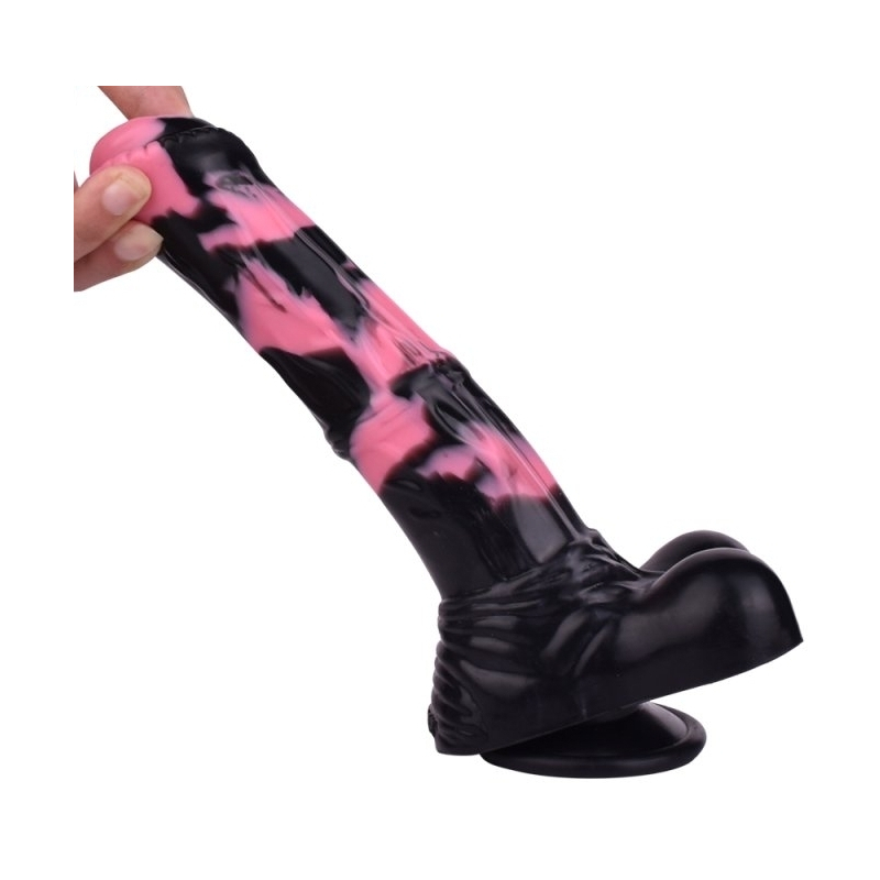 gode horse hurulf s 18 x 47cm noir rose 6