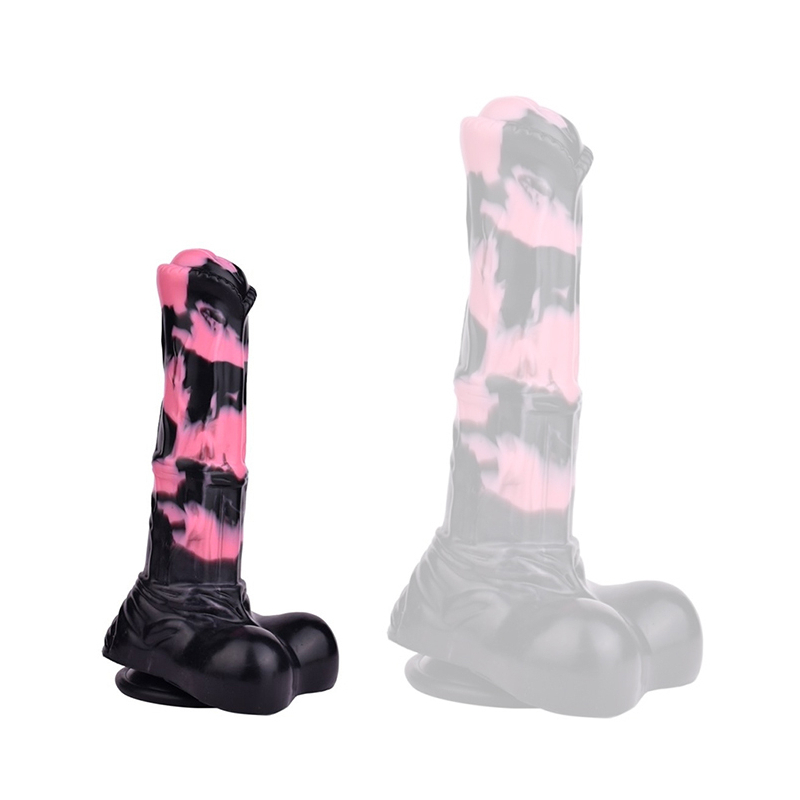 gode horse hurulf s 18 x 47cm noir rose