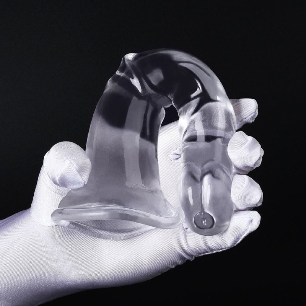 gode horse jumy m 22 x 55cm transparent 1