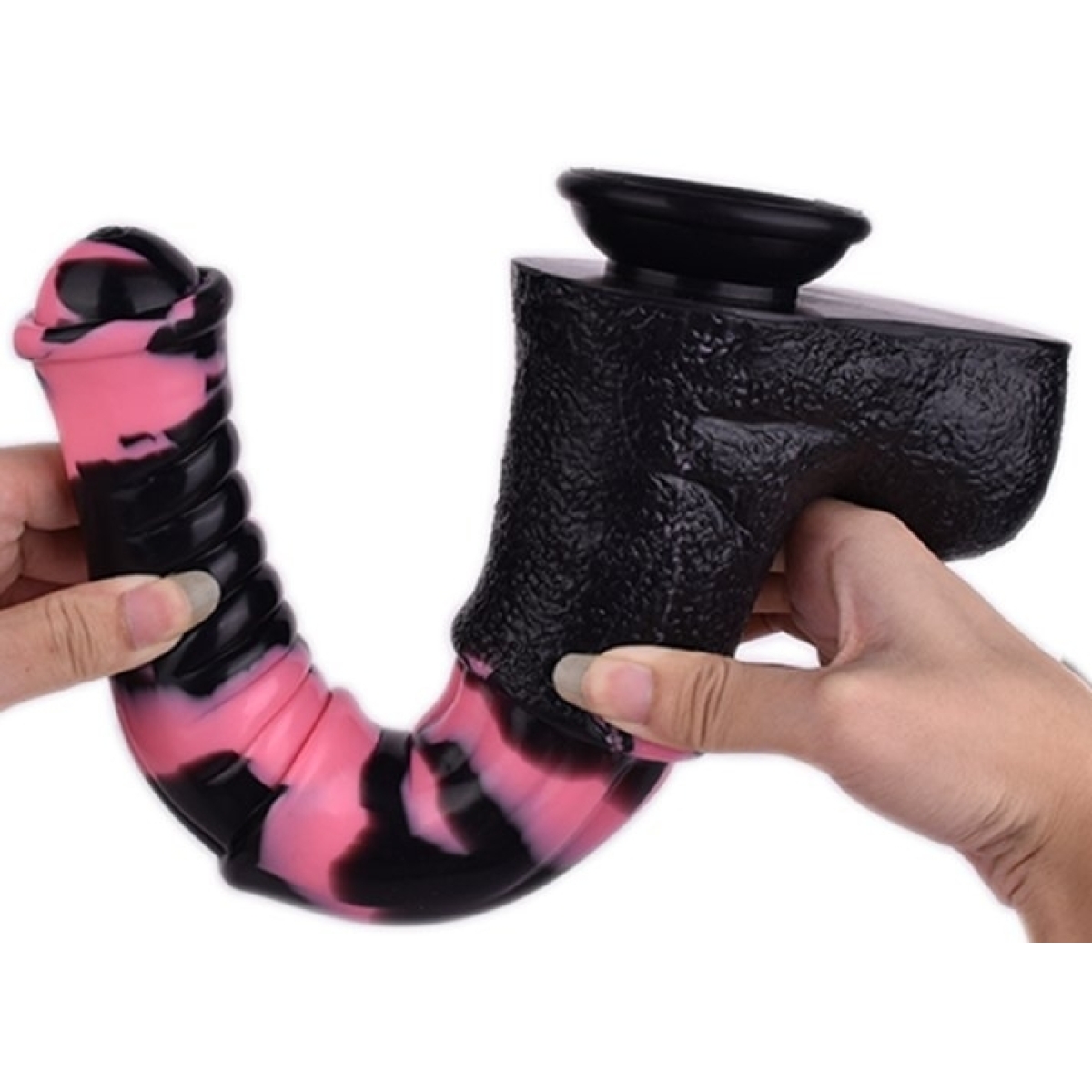 gode horse tinulf m 19 x 5cm noir rose 4