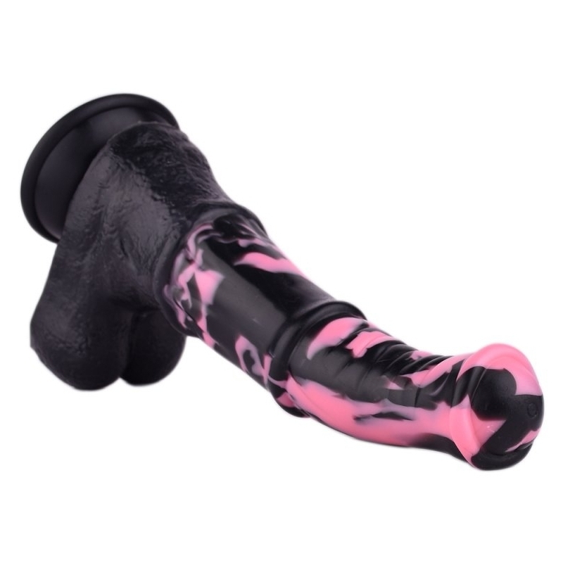 gode horse tinulf m 19 x 5cm noir rose 6