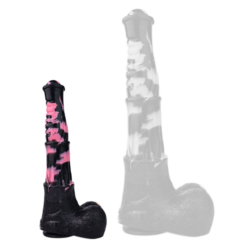 gode horse tinulf m 19 x 5cm noir rose