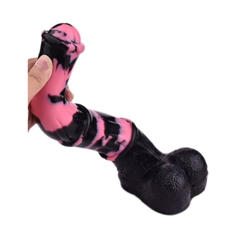 gode horse tinulfl 28 x 65cm noir rose 1