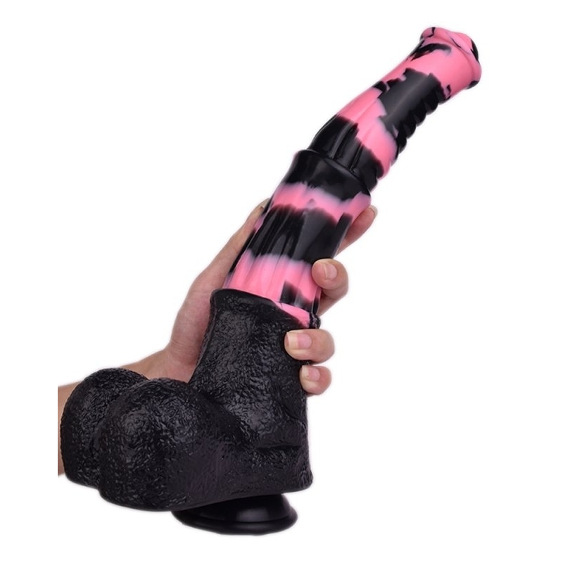 gode horse tinulfl 28 x 65cm noir rose 3