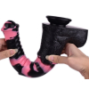 gode horse tinulfl 28 x 65cm noir rose 4