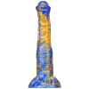 gode jumbox 21 x 55cm bleu dore 1