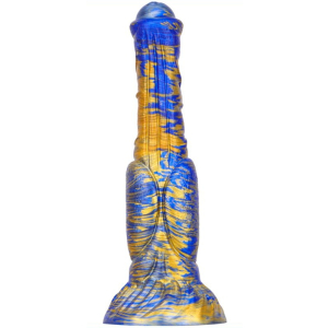 gode jumbox 21 x 55cm bleu dore