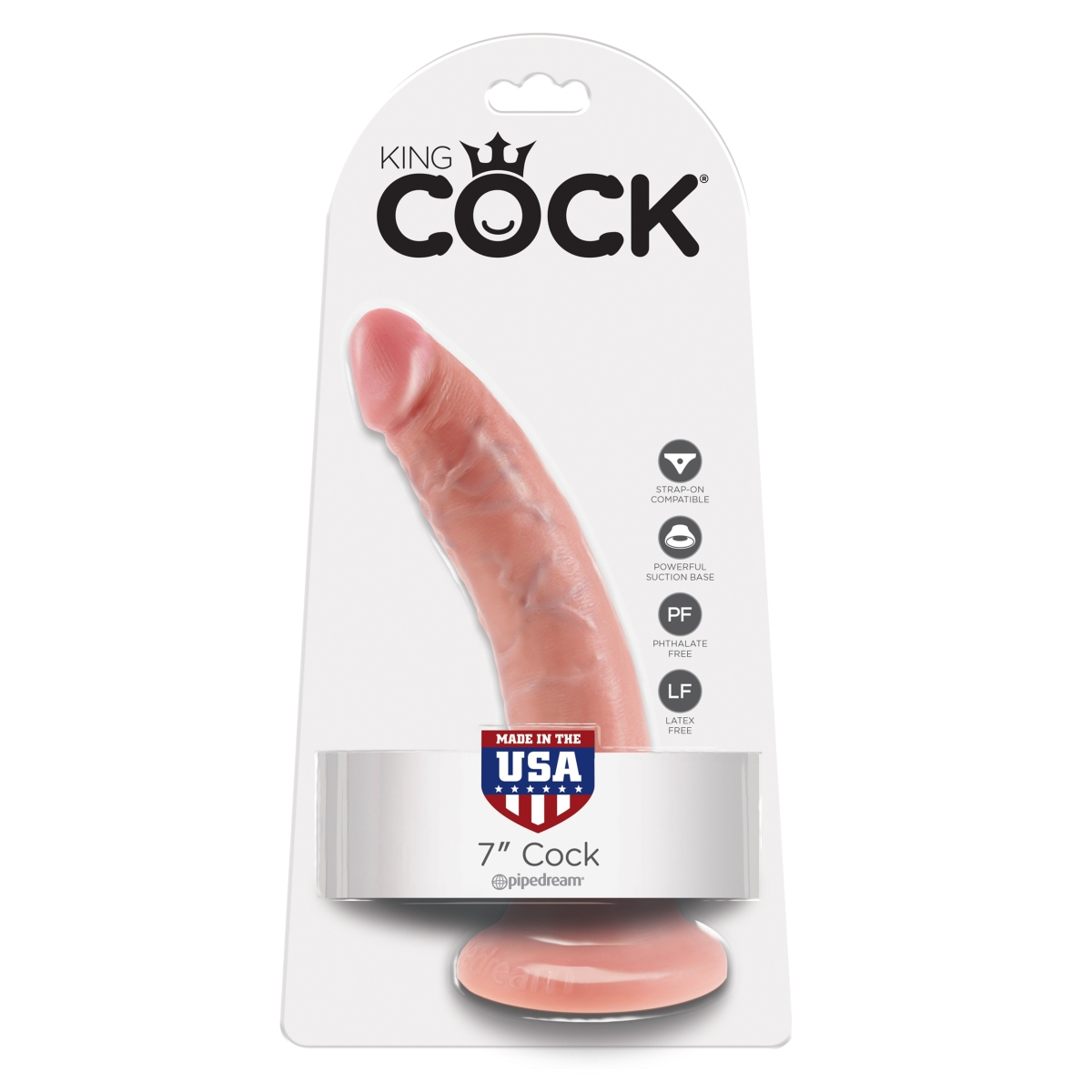 gode king cock 18 x 4 cm flesh 1
