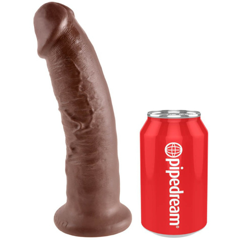 gode king cock 22 x 53 cm marron