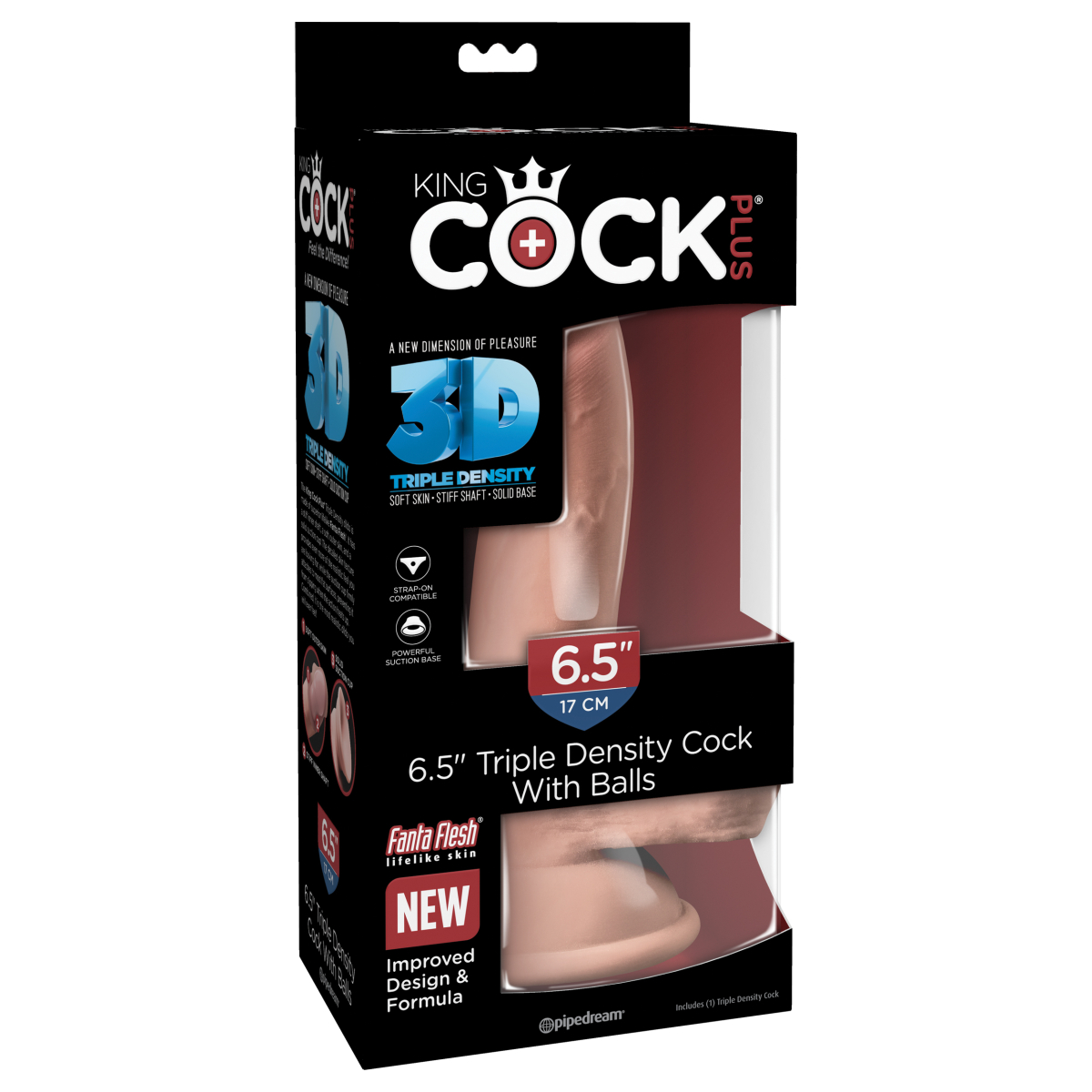 gode king cock avec balls triple density 65 14 x 4 cm 1