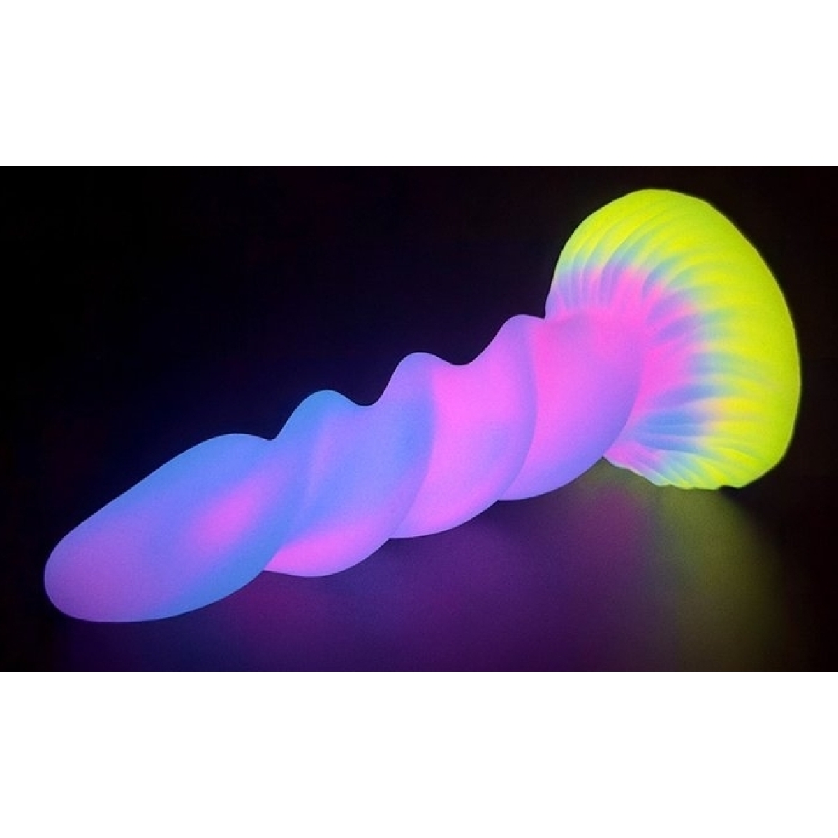 gode licorne spiral luminescent 17 x 55cm 3