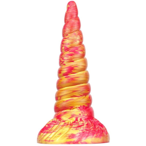 gode licorne unix 17 x 53cm rouge dore