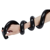 gode long mega snake 100 x 3cm noir 3