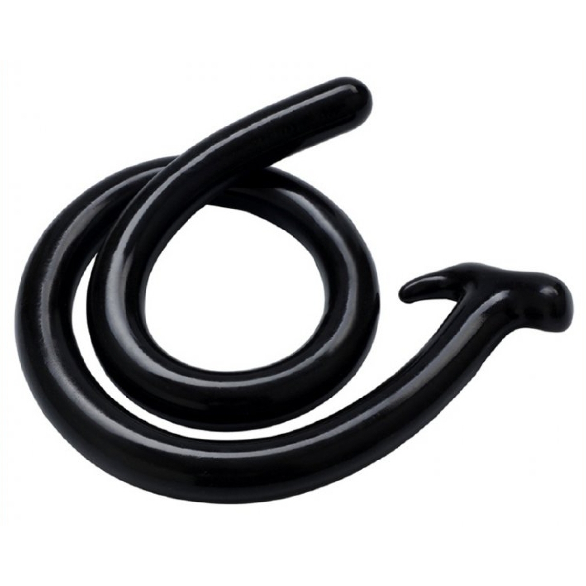 gode long mega snake 100 x 3cm noir 4