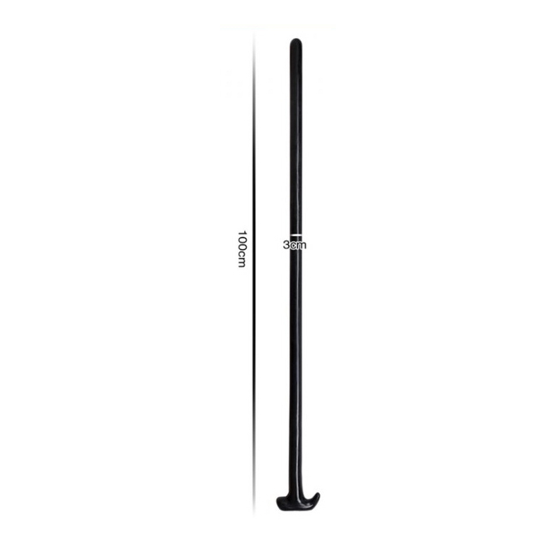 gode long mega snake 100 x 3cm noir 6