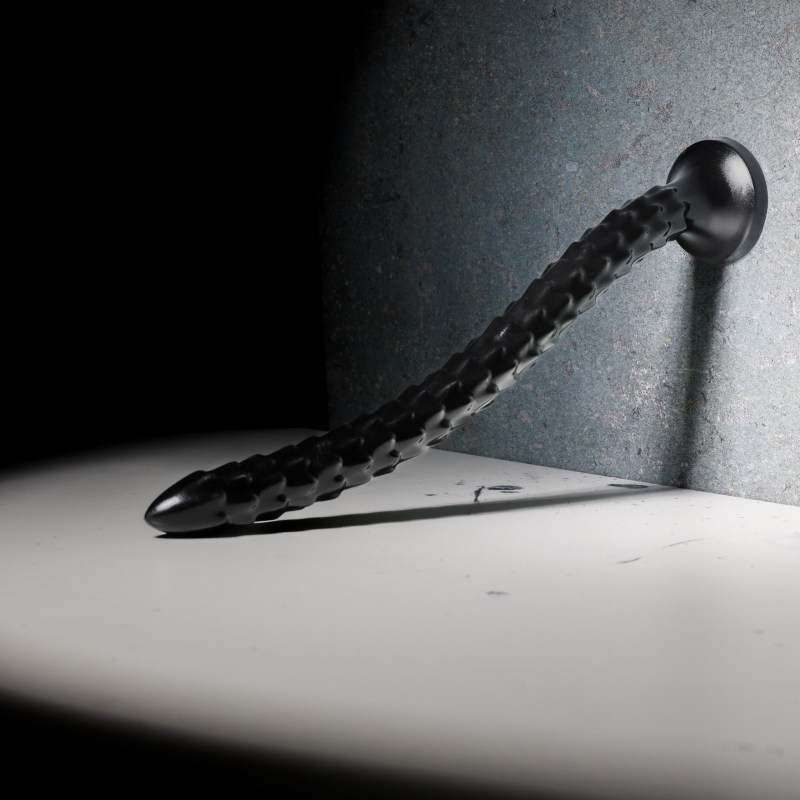 gode long scaled anal snake m 40 x 35cm 4 scaled