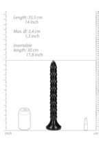 gode long scaled anal snake s 30 x 35cm 5 scaled